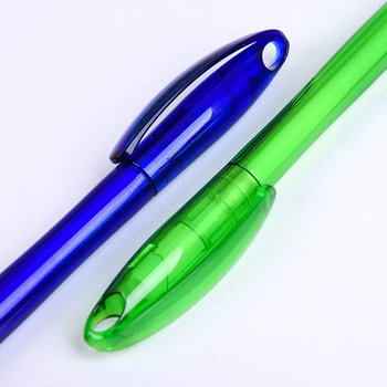 廣告筆-塑膠筆管環保禮品-五款可選- 單色原子筆_3